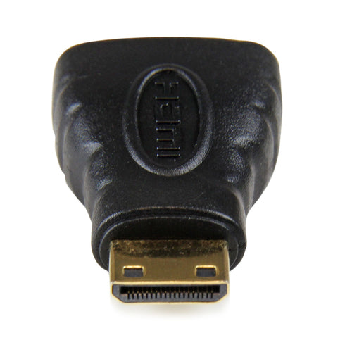 StarTech.com Mini HDMI to HDMI Adapter - 4K High Speed HDMI Adapter - 4K 30Hz Ultra HD High Speed HDMI Adapter - HDMI 1.4 - Gold Plated Connectors - UHD Mini HDMI Adapter 4K - Black StarTech.com Mini HDMI to HDMI Adapter - 4K High Speed HDMI Adapter - 4K 30Hz Ultra HD High Speed HDMI Adapter - HDMI 1.4 - Gold Plated Connectors - UHD Mini HDMI Adapter 4K - Black